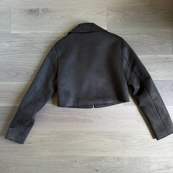 Meshki - Faux Suede Jacket SIZE XS - Picture 6 of 7